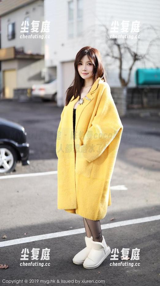 MyGirl美媛馆 - 陈怡曼coco原图，泳池里人都想潜水了！