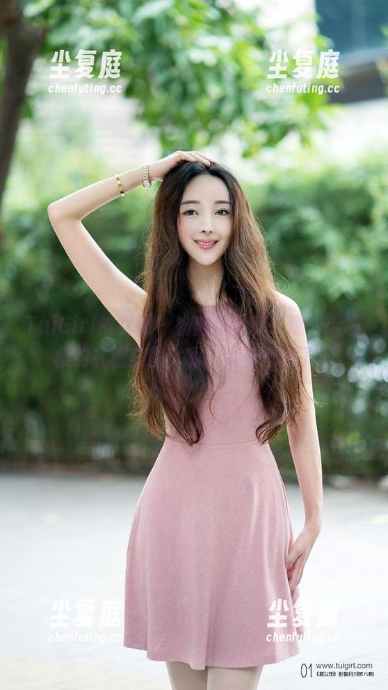 TuiGirl推女郎 - 幽幽地分享，瞧，梁棋棋的礼服美图，啊，太有气质了！