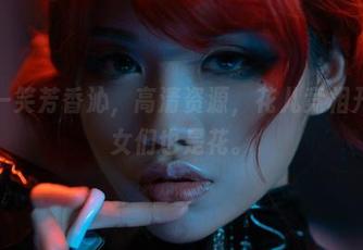系列一笑芳香沁,高清资源,花儿竞相开,少女们也是花。