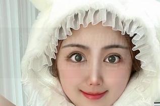 微密圈 - 海豚baby放出的原图，温柔得像刚睡醒的小猫咪